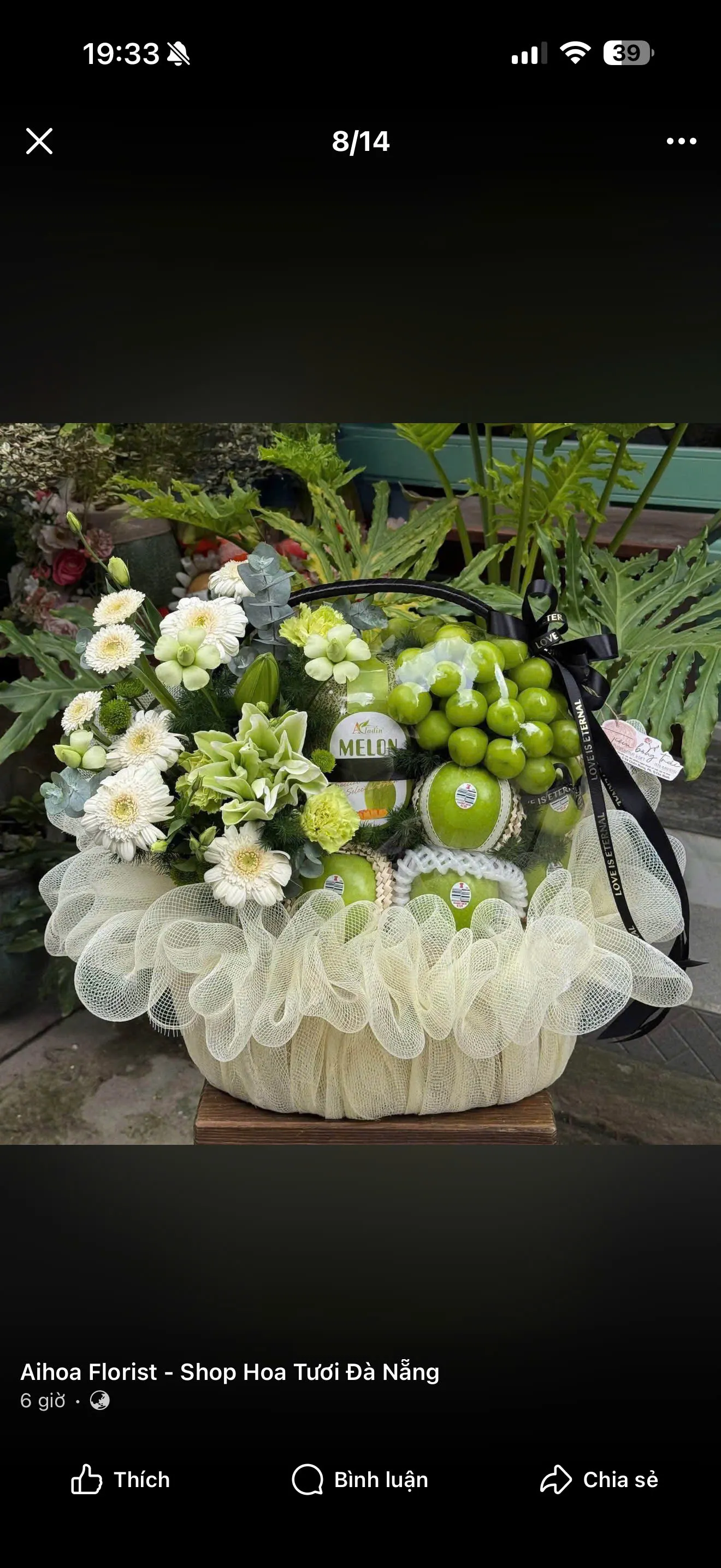 Giỏ Trái Cây G-32 – Kiều Fruit Đà Nẵng