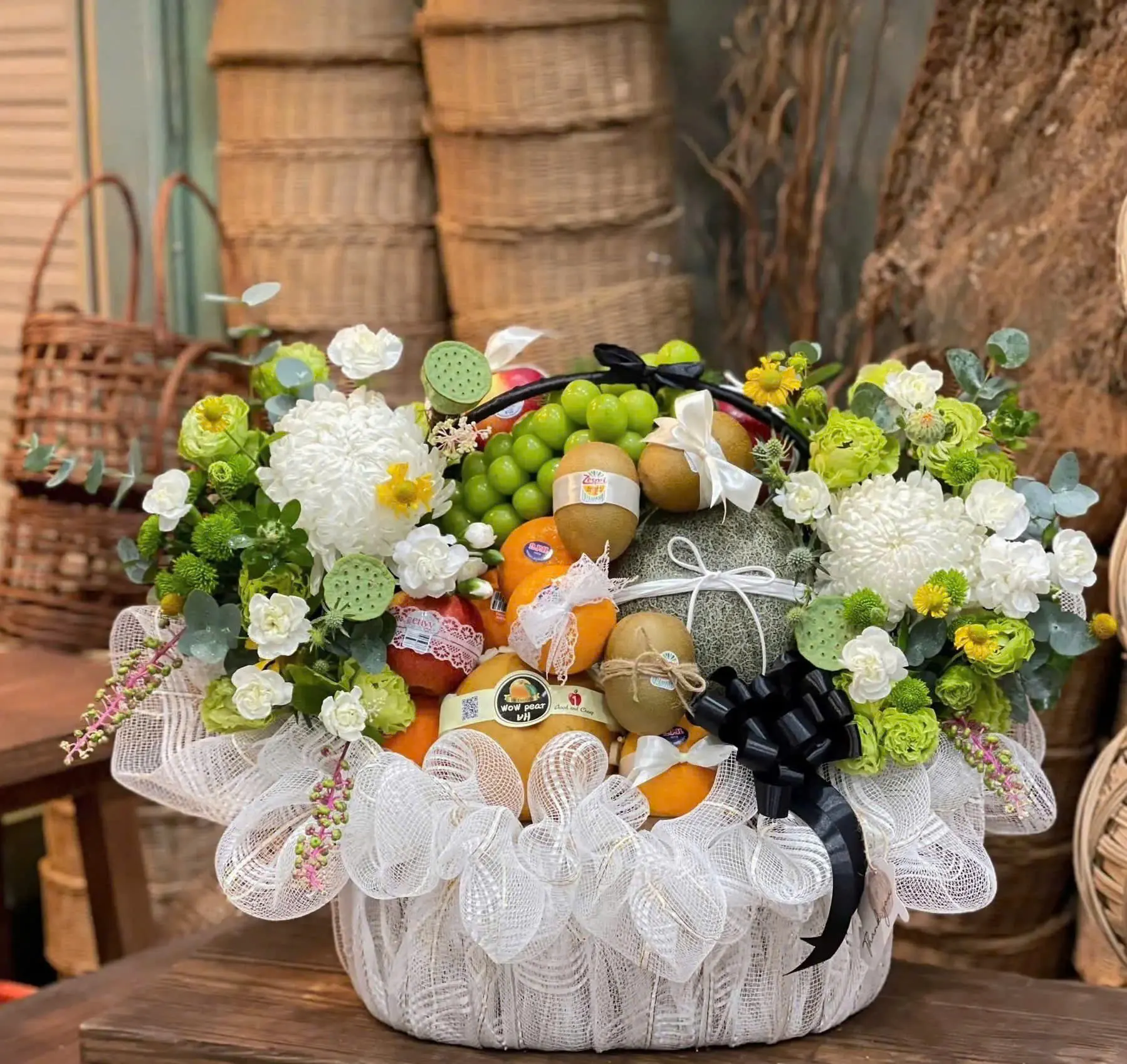 Giỏ Trái Cây G-36 – Kiều Fruit Đà Nẵng