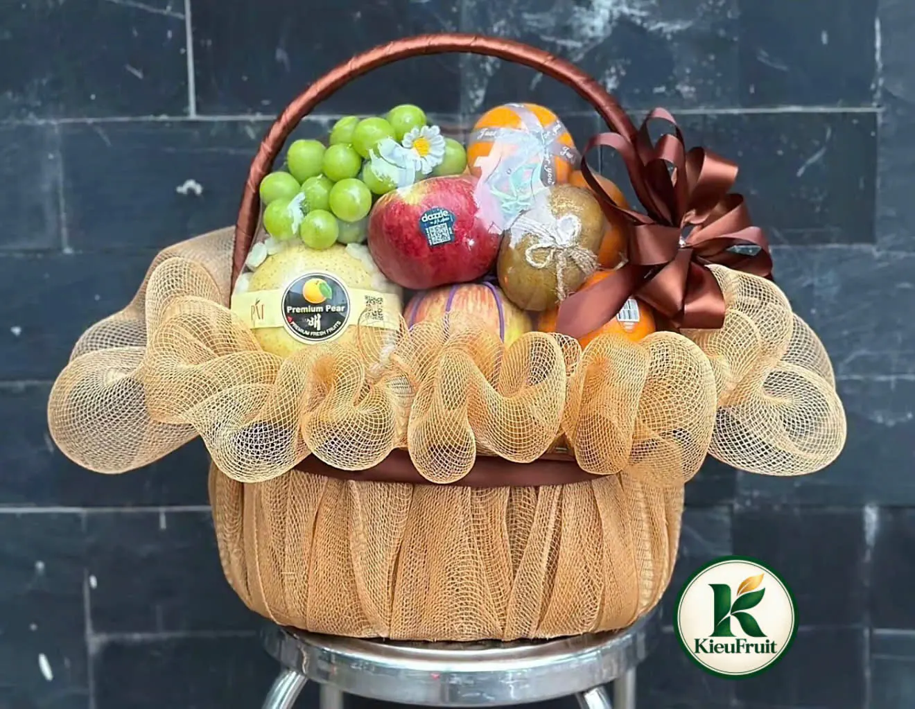 Giỏ Quà 20/10 G-39 – Kiều Fruit Đà Nẵng