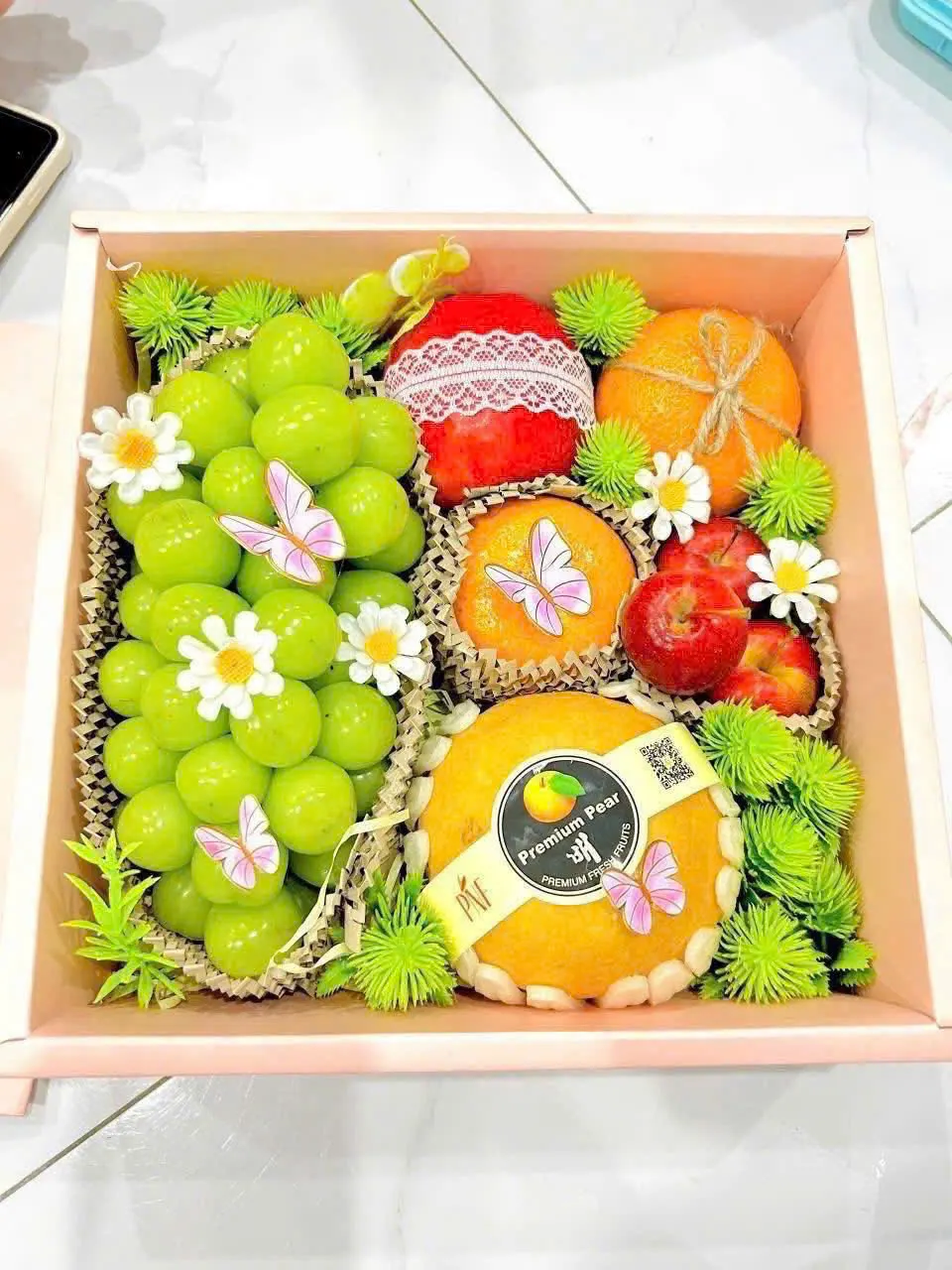 Hộp Quà Trái Cây H-24 – Kiều Fruit Đà Nẵng