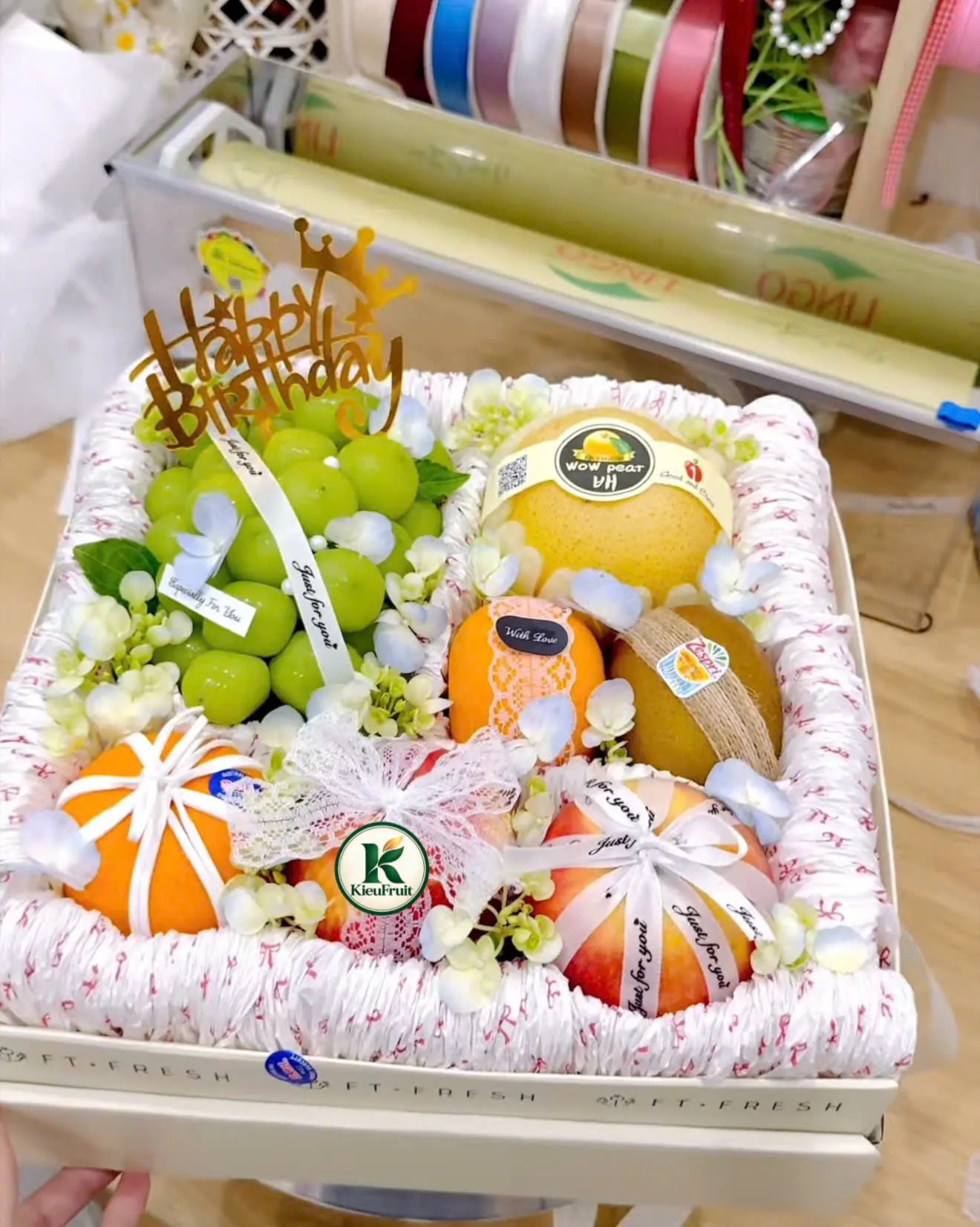 Hộp Quà Trái Cây H-26 – Kiều Fruit Đà Nẵng