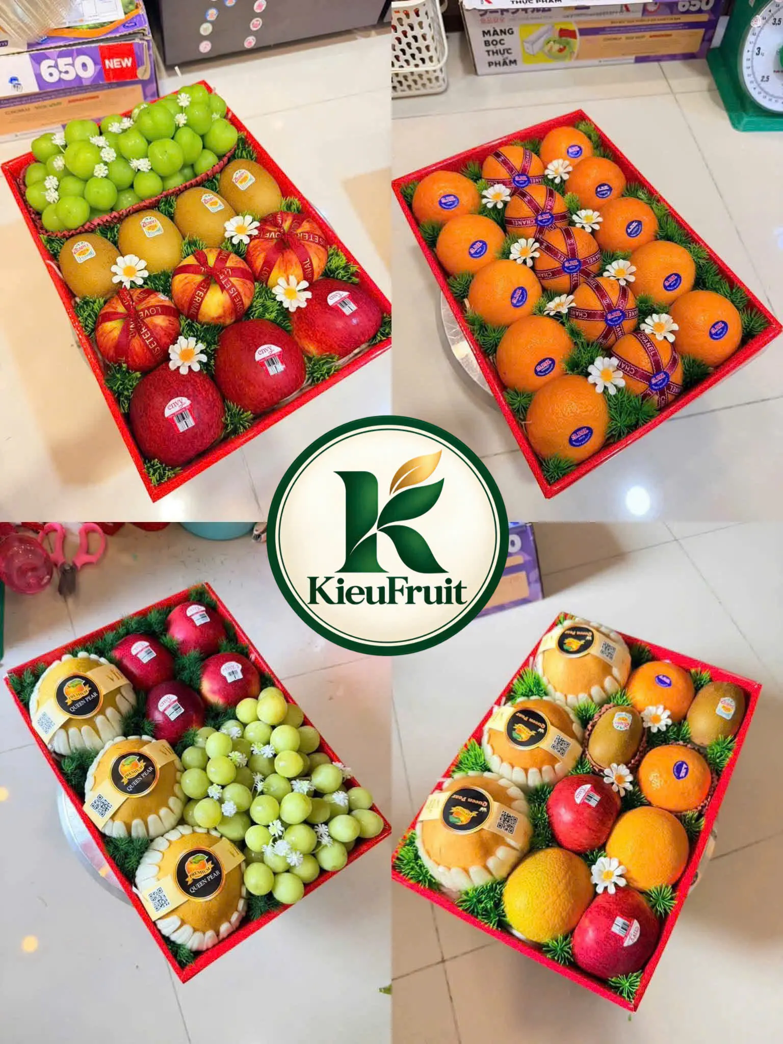 Hộp Quà Trái Cây H-28 – Kiều Fruit Đà Nẵng