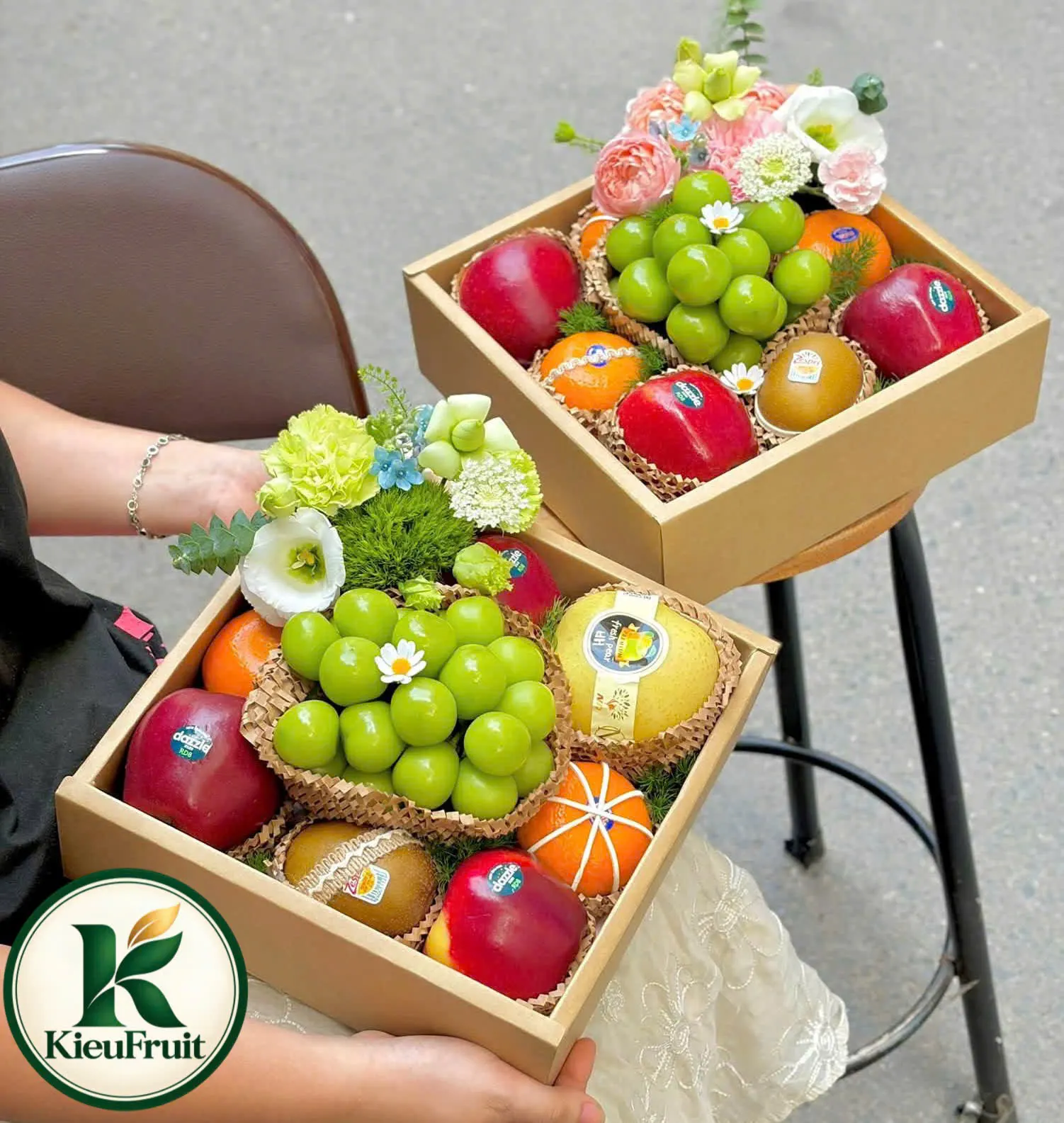 Hộp Quà 20/10 H-52 – Kiều Fruit Đà Nẵng