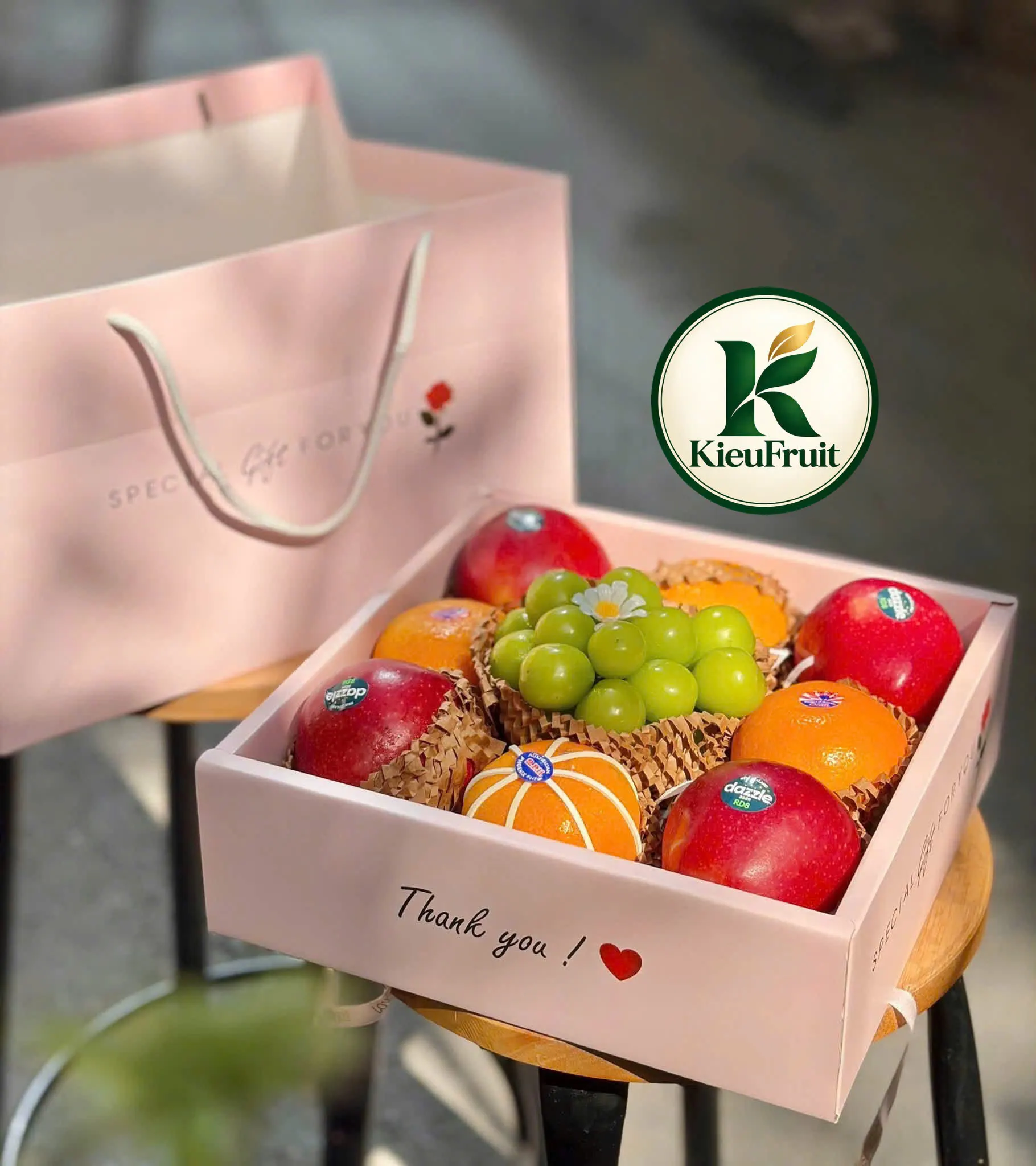 Hộp Quà 20/10 H-57 – Kiều Fruit Đà Nẵng