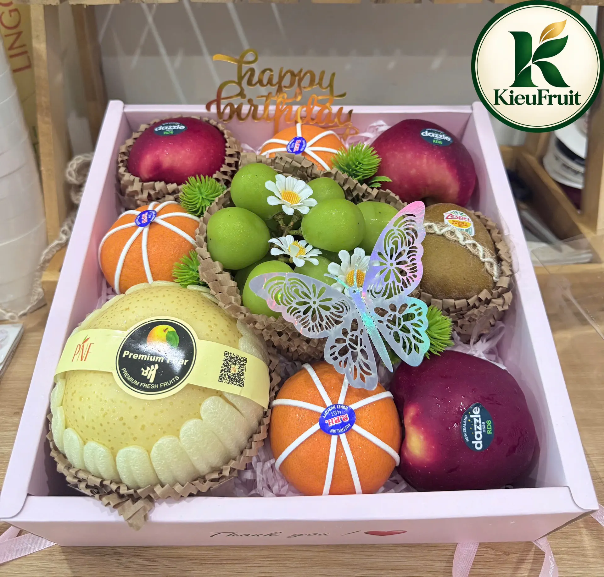 Hộp Quà 20/10 H-58 – Kiều Fruit Đà Nẵng