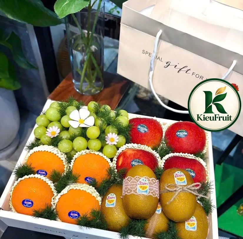 Hộp Quà 20/10 H-60 – Kiều Fruit Đà Nẵng