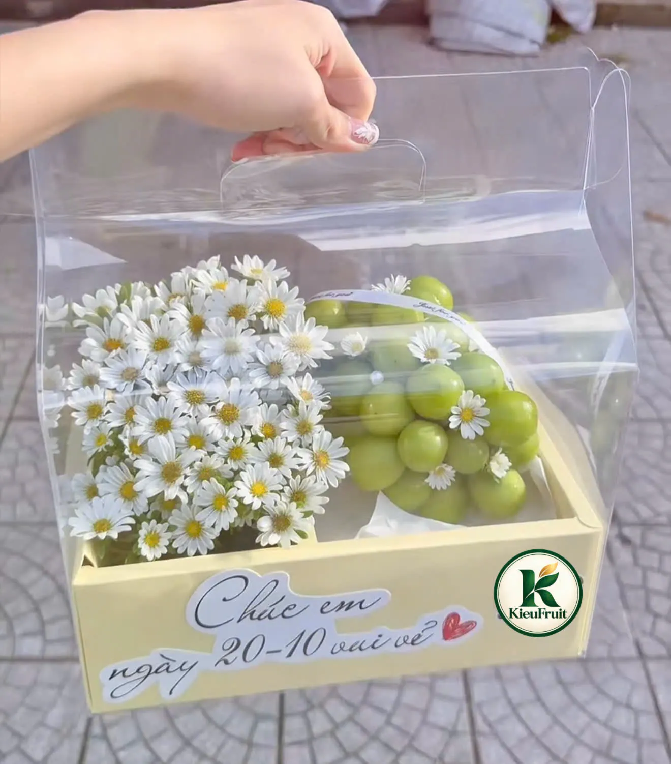 Hộp Quà 20/10 H-64 – Kiều Fruit Đà Nẵng