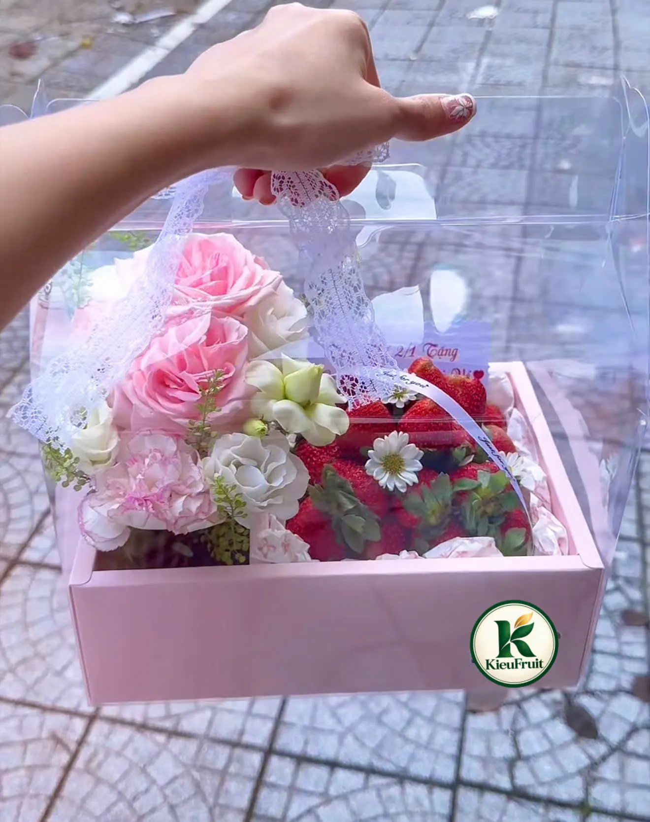 Hộp Quà 20/10 H-65 – Kiều Fruit Đà Nẵng