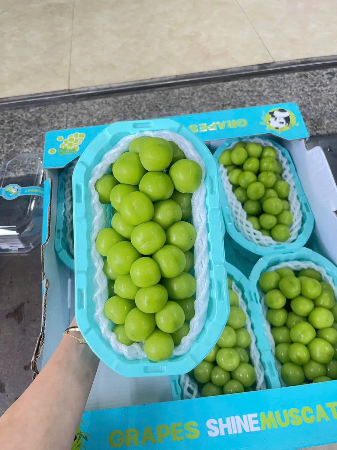 Nho sữa VIP ngon ngọt tại Đà Nẵng – Kiều Fruit